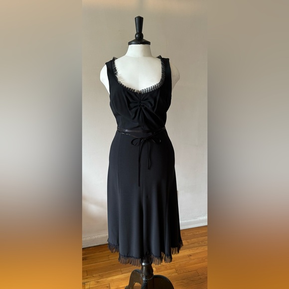 Rebecca Taylor Lace Trim Dress - Picture 1 of 9